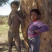 Two boys, Khudumelapye