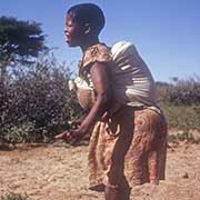 Woman dancing, Tsesane