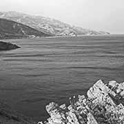 View along Adriatic coast