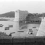 View to harbour and old town