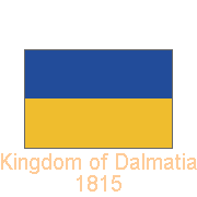 Kingdom of Dalmatia, 1815