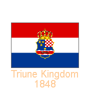 Triune Kingdom of Croatia, Slavonia and Dalmatia, 1848