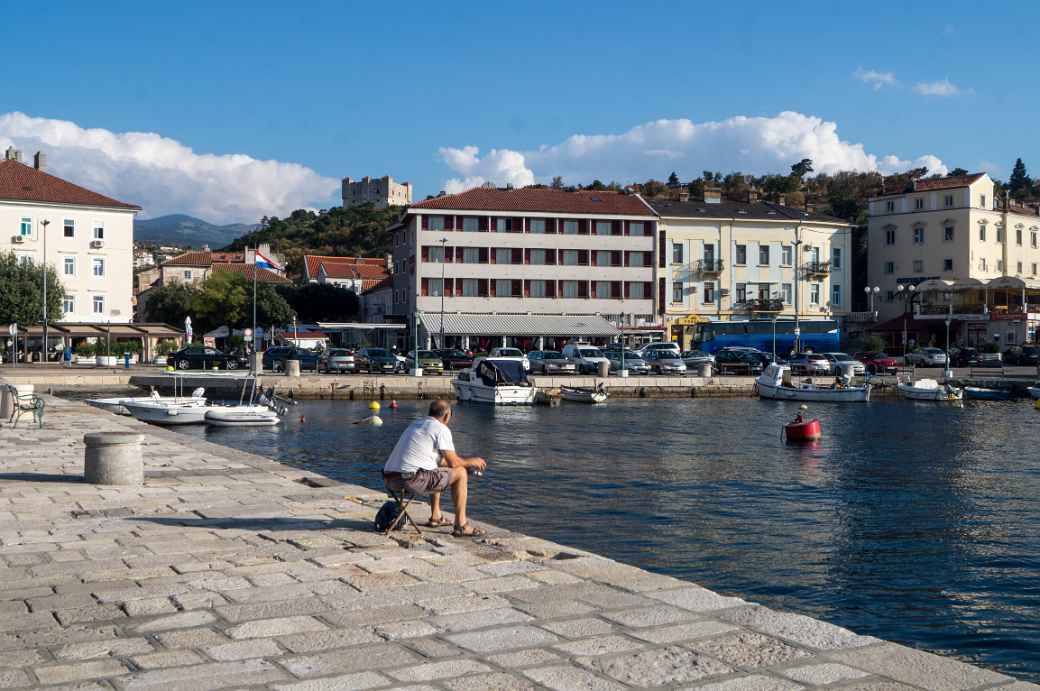 Senj from the pier