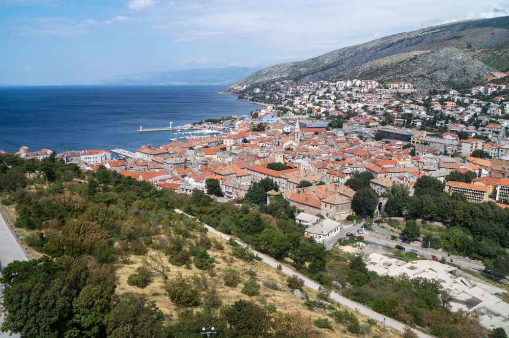 View over Senj