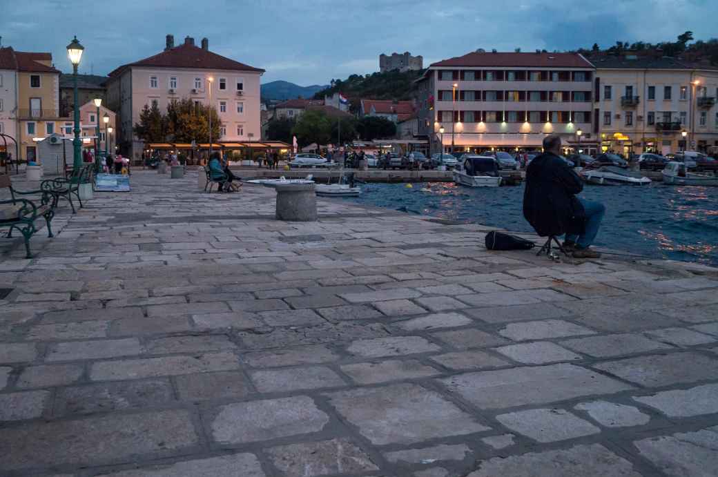 Dusk in Senj