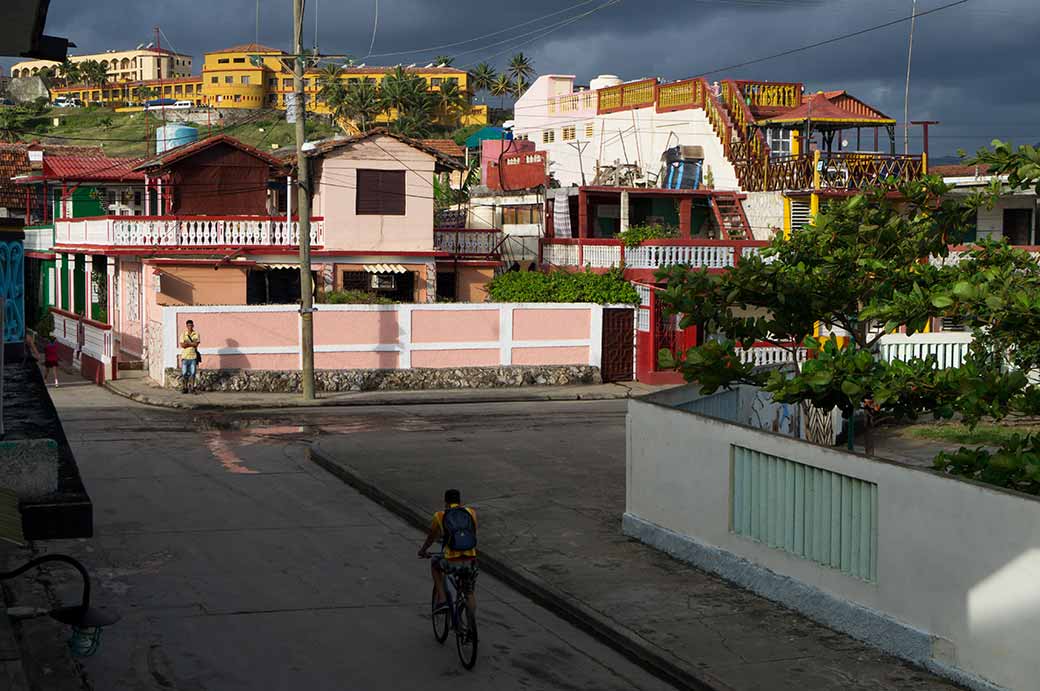 View to Hotel El Castillo, Baracoa