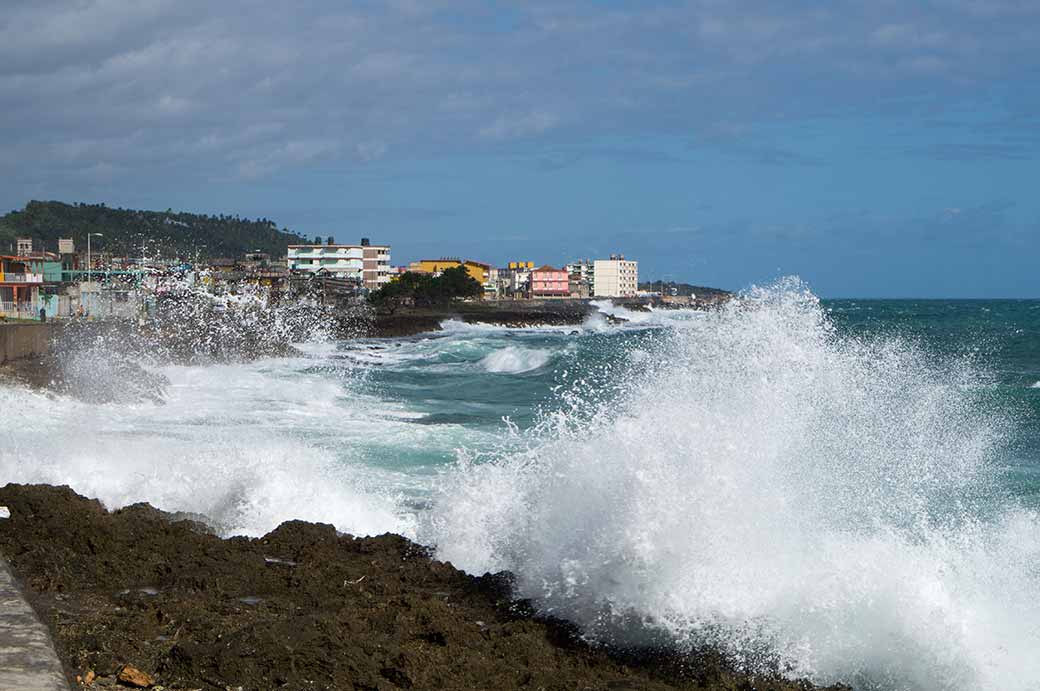 View to the Malecón, Baracoa