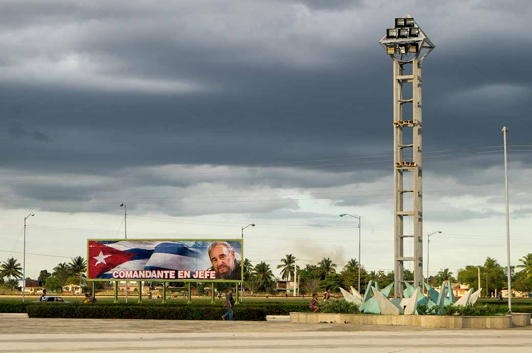 Poster, Plaza de la Patria, Bayamo