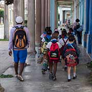School children, Camagüey