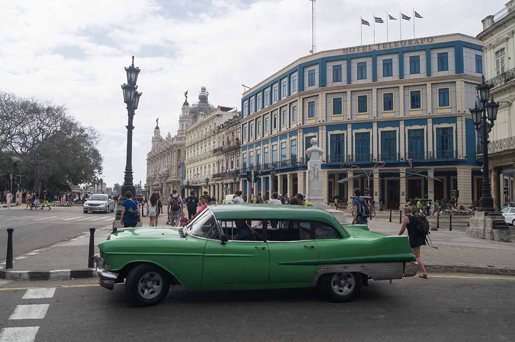 Along Paseo de Martí