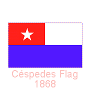 Cuba - C�spedes Flag, 1868
