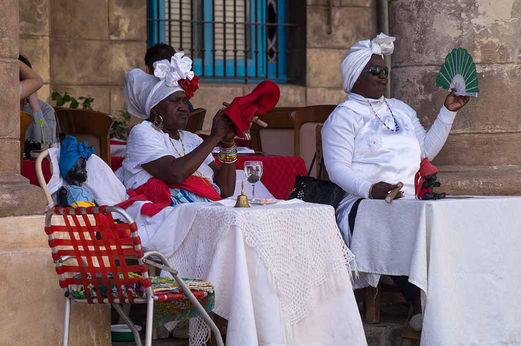 Women in traditional dress