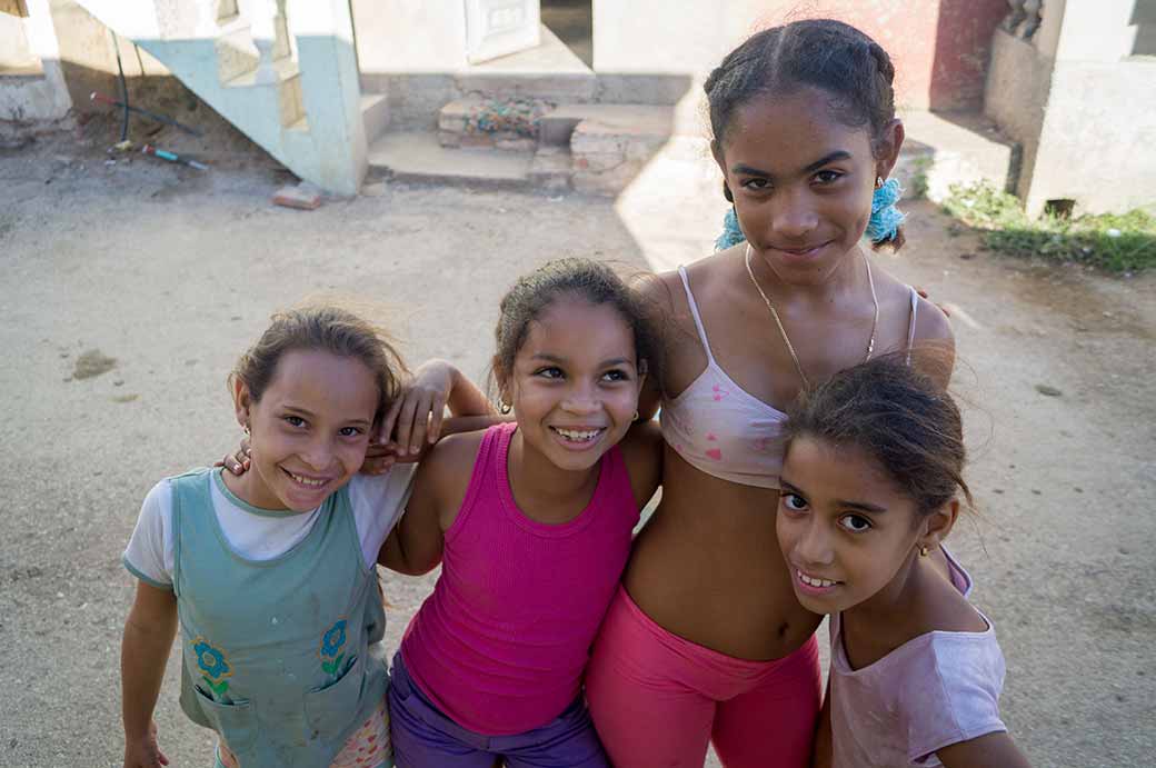 Four girls, Trinidad