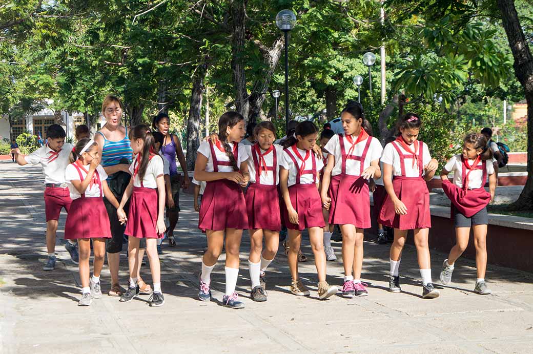 School children, Santiago de Cuba