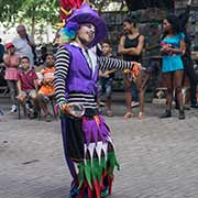 Street performers, old Havana