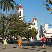 Parque Martí from west, Cienfuegos