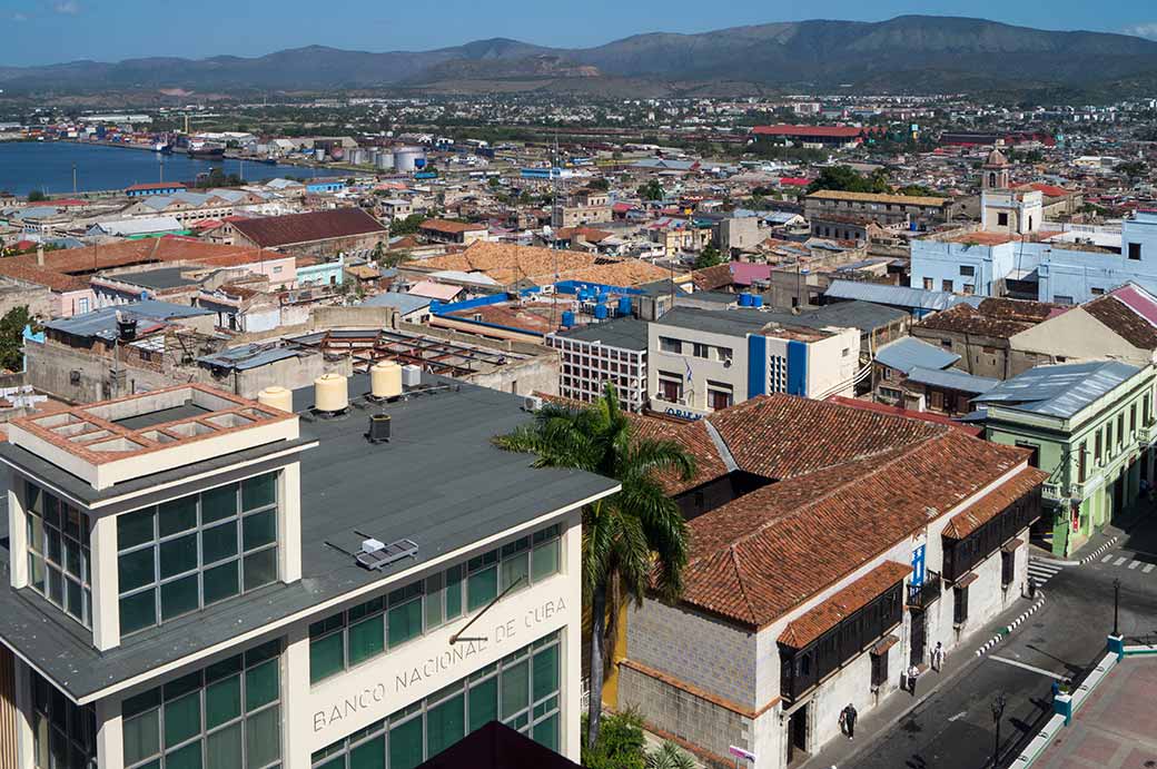 View from Santiago de Cuba Cathedral