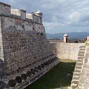 San Pedro de la Roca Castle entrance