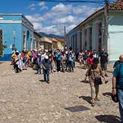 Group of tourists, Trinidad