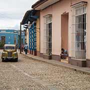 Cobbled street, Trinidad