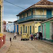 Cobbled street, Trinidad