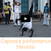 Capoeira performance, Havana
