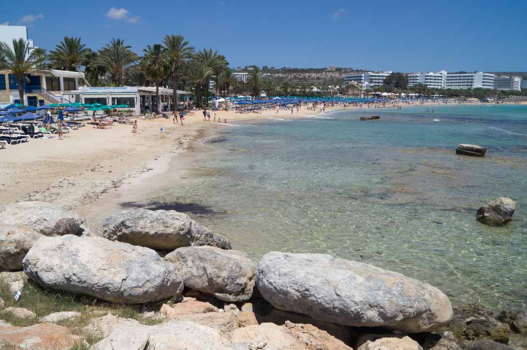 Pantachou beach, Agia Napa