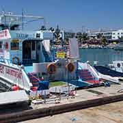 Glass bottom boat, Agia Napa