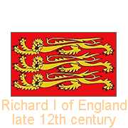 Richard I of England, late 12th century