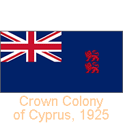 Crown Colony of Cyprus, 1925