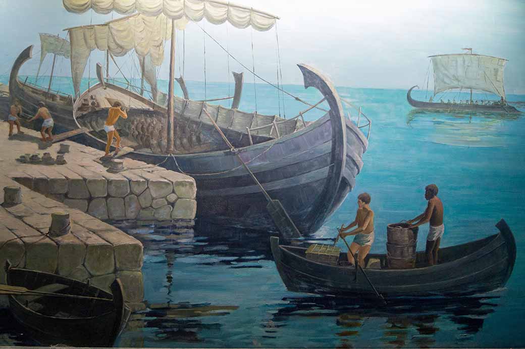 Painting, Shipwreck Museum, Kyrenia