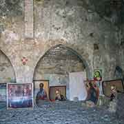 In the Chapel of Agios Thyrsos church