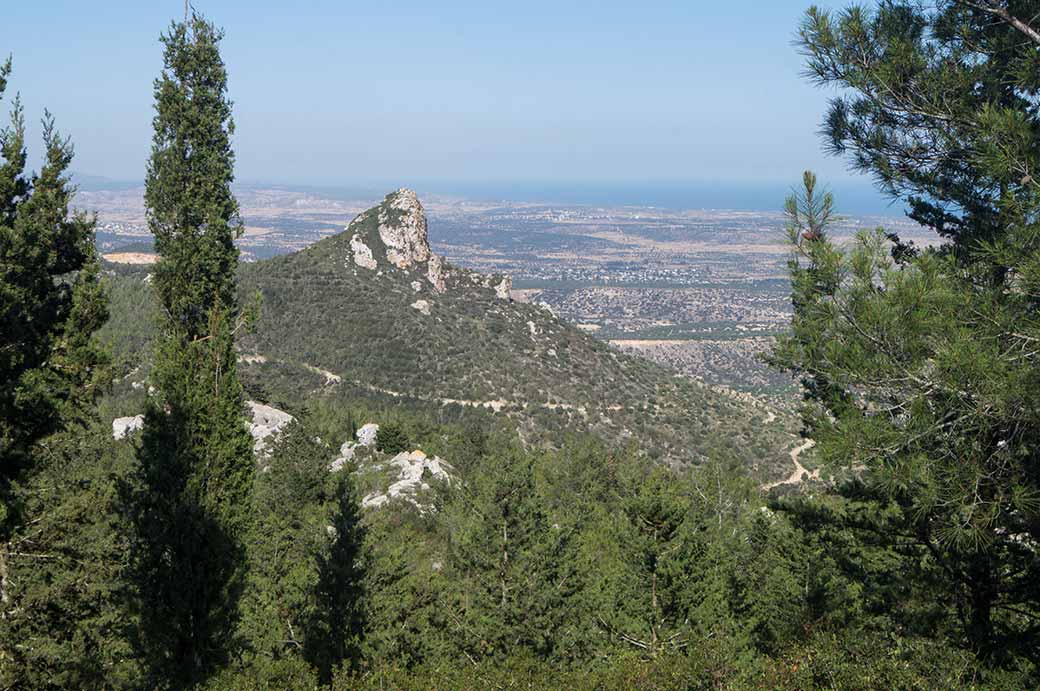 View from Kantara Castle
