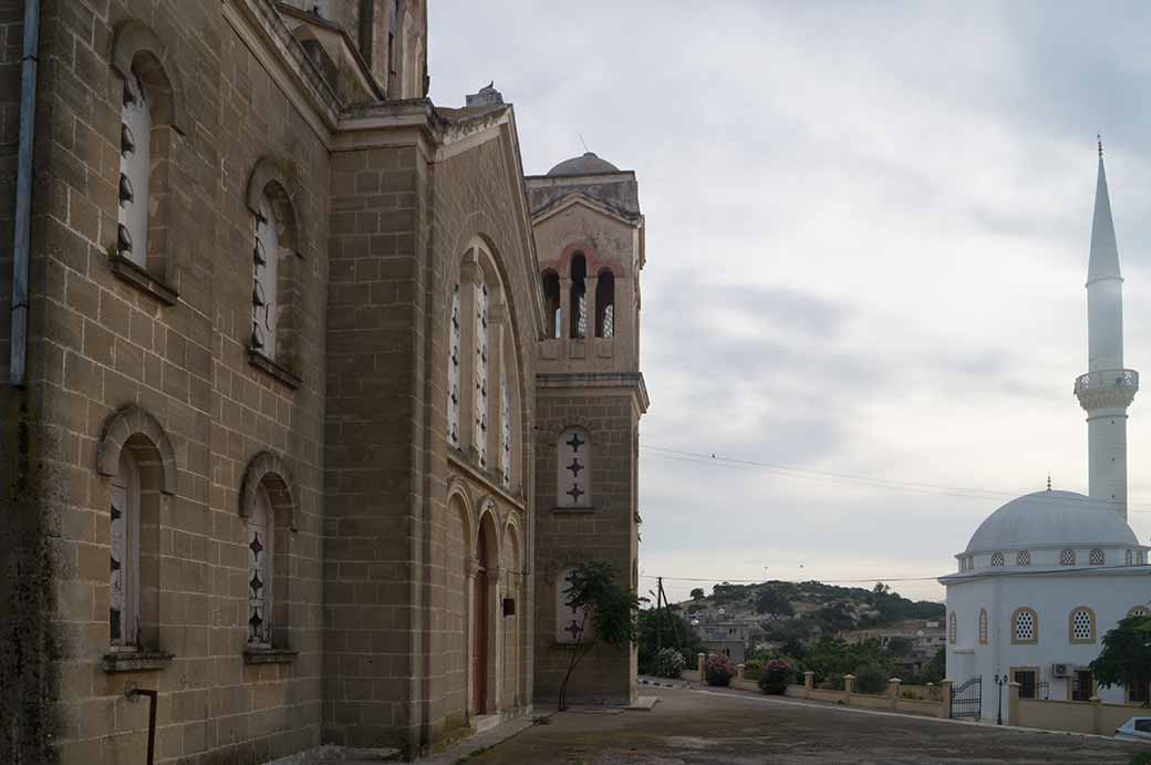 Church and mosque, Pamuklu (Tavros)