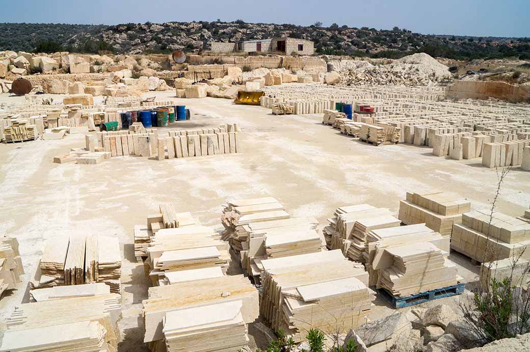 Quarry near Kumyalı