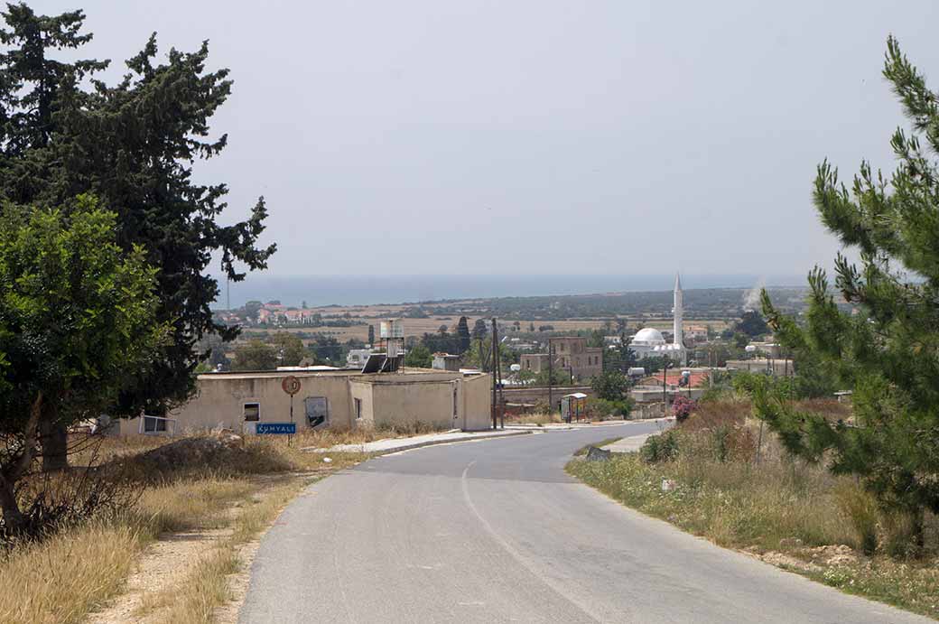 Village entrance, Kumyalı