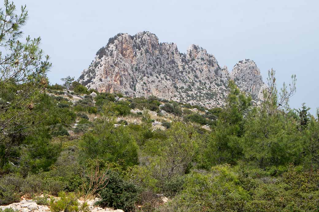 Beşparmak mountains