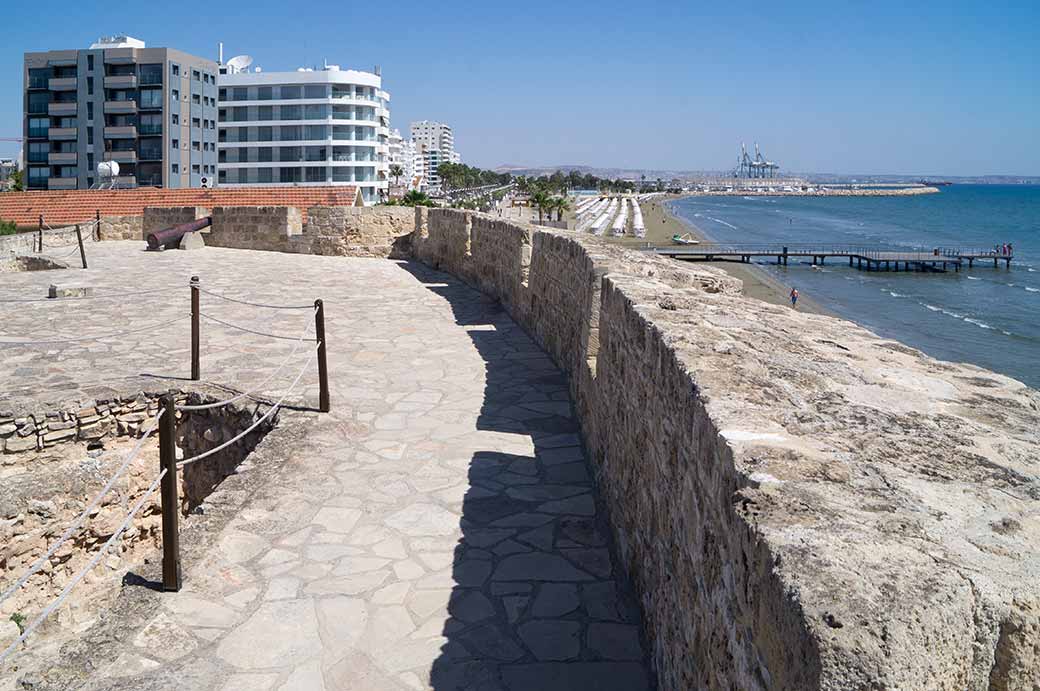 View from Larnaca Castle