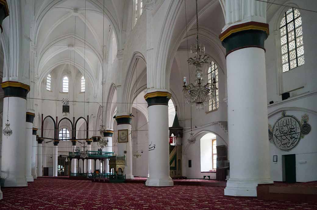 In the Selimiye Mosque, North Nicosia