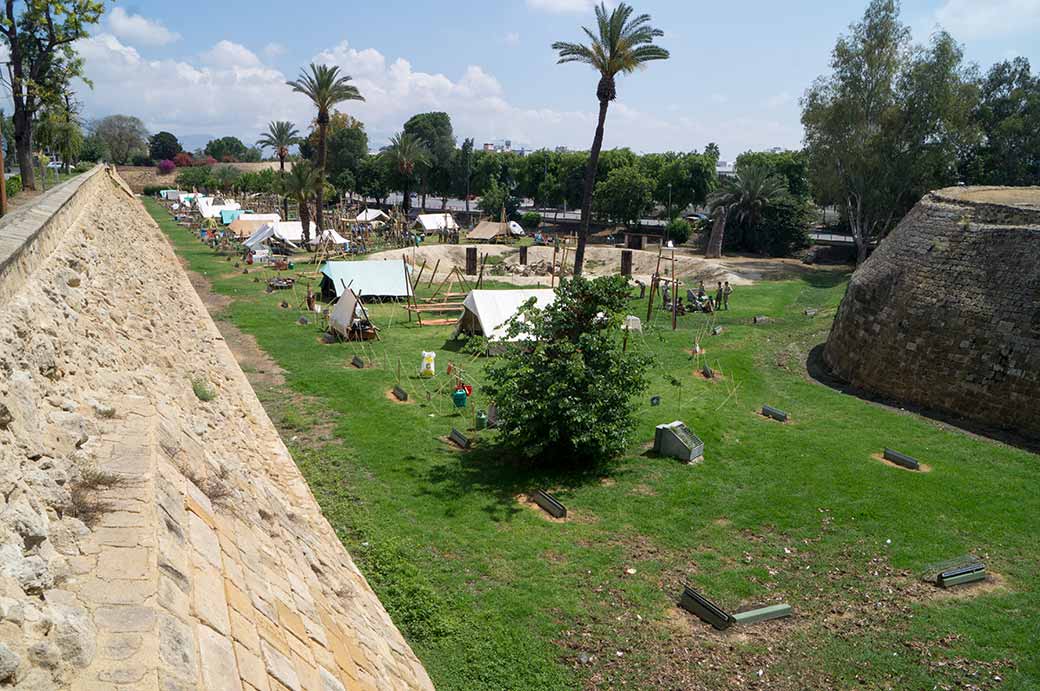 Youth camp along the Venetian Walls