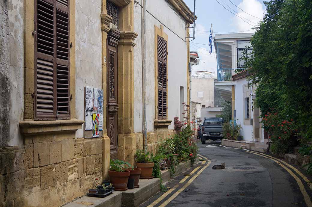 Quiet street, Taht-el-kale, Nicosia