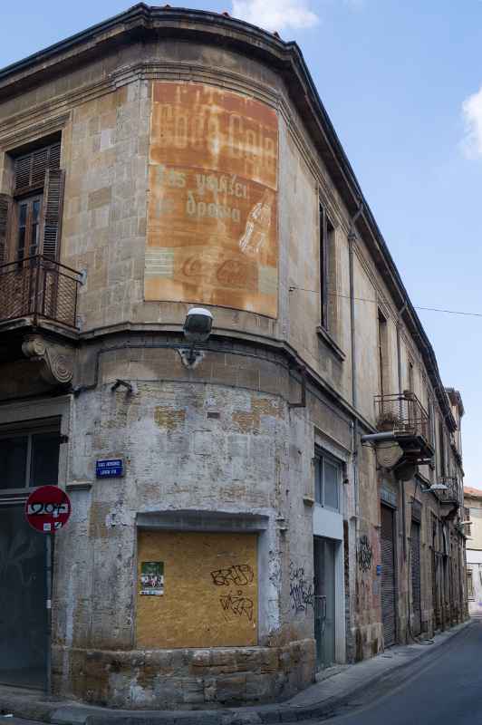 Street corner, old Nicosia