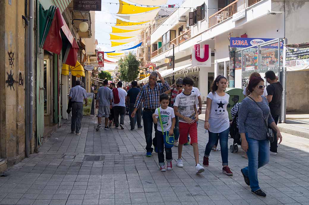 Ledra Street, old Nicosia