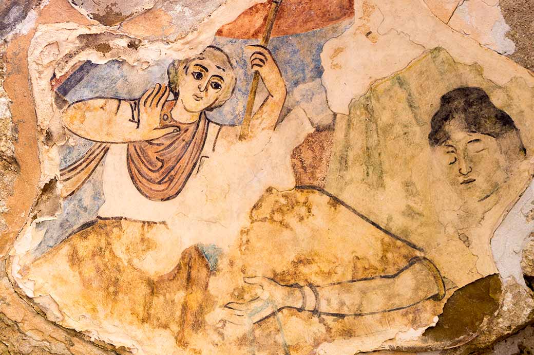 Fresco, bath complex, Salamis