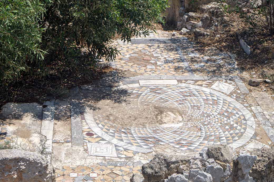 Mosaic floor, Salamis