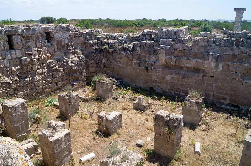 Roman-era water reservoir, Salamis