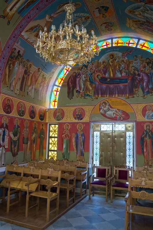 Inside Holy Cross Chapel, Pedoulas