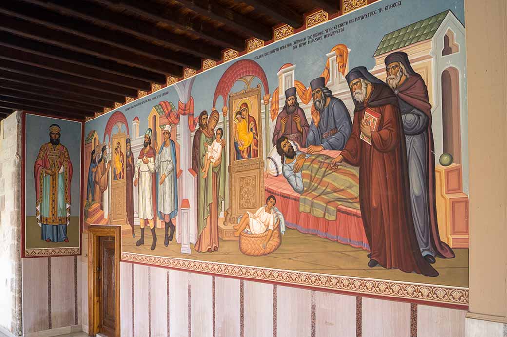Mosaic, Monastery of Kykkos