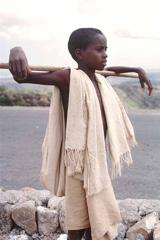 A young Afar boy