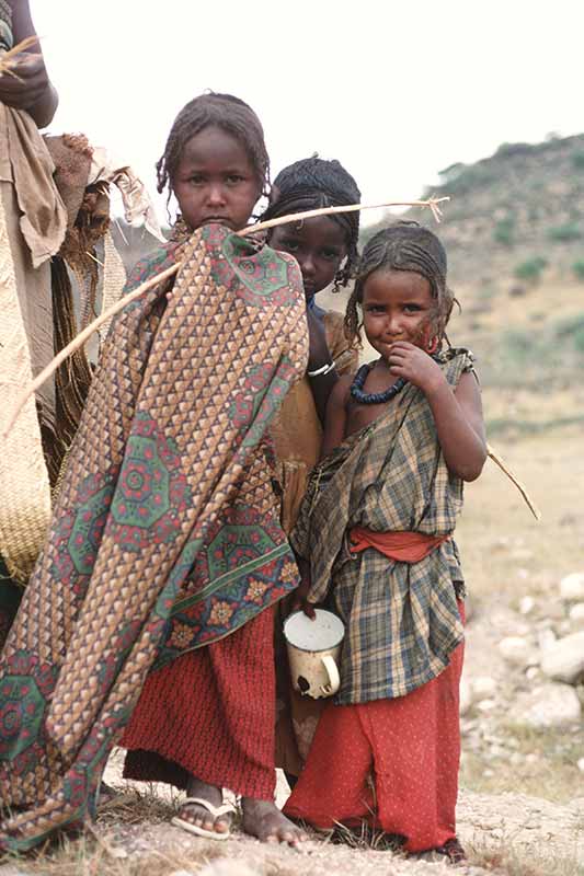 Young Afar girls